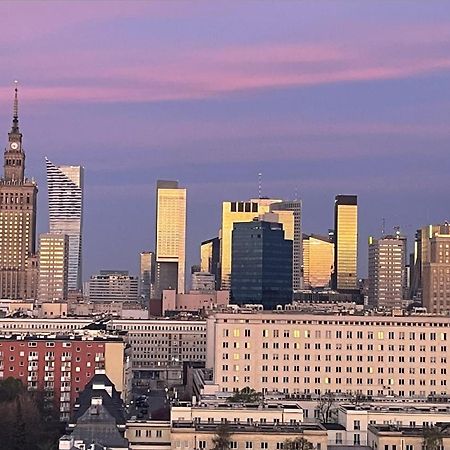 Atelier W Sercu Warszawy Z Panoramicznym Widokiem Lejlighed Warszawa Eksteriør billede