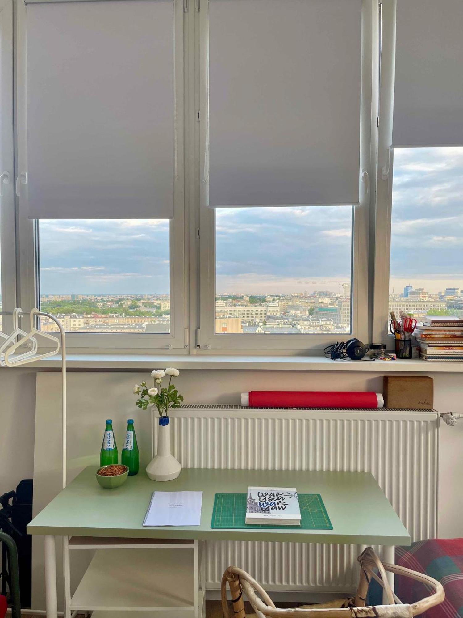 Atelier W Sercu Warszawy Z Panoramicznym Widokiem Lejlighed Warszawa Eksteriør billede