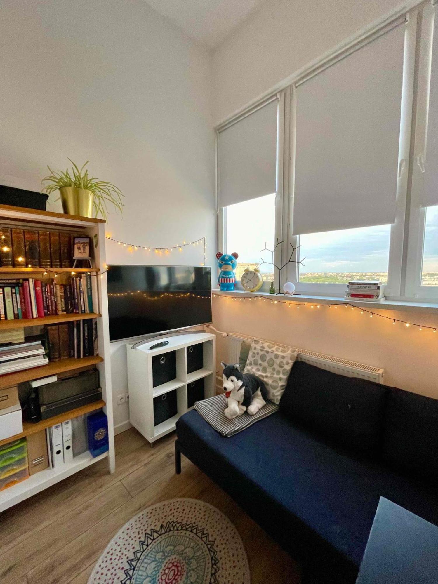 Atelier W Sercu Warszawy Z Panoramicznym Widokiem Lejlighed Warszawa Eksteriør billede